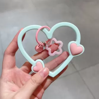 Privezak X-Cell Heart svetlo plavi