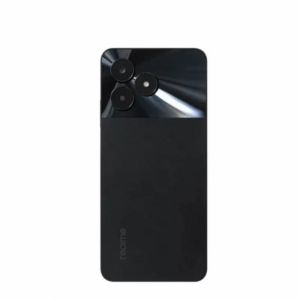 Poklopac baterije + staklo kamere za Realme C51 sivi/carbon black II klasa FULL ORG EU - SH