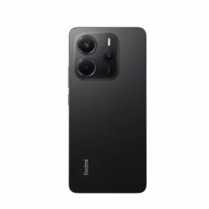 Poklopac baterije + staklo kamere za Redmi Note 14 5G crni III klasa FULL ORG EU - SH