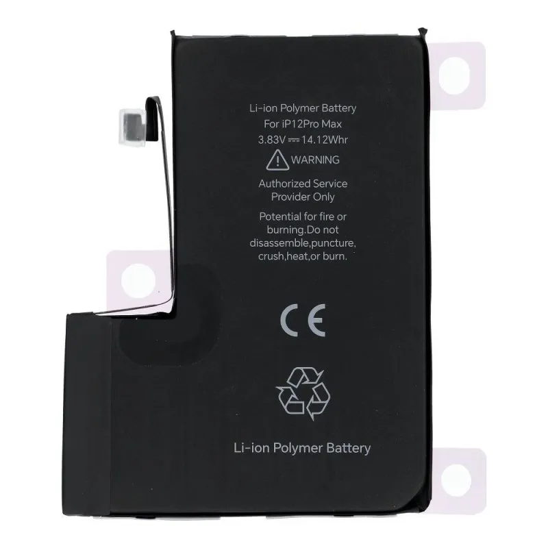 JCID dijagnosticka baterija za iPhone 12 Pro Max 3687 mAh (standardni kapacitet)