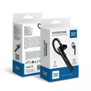 Bezicna mono slušalica Blue Star Adventure crna