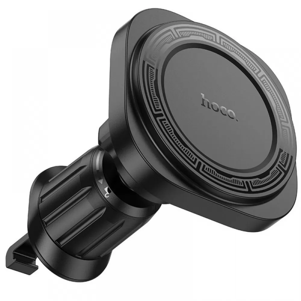 Magnetni auto drzac za telefon kompatibilan sa MagSafe tehnologijom Hoco za ventilaciju H28 crni