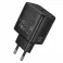 GaN kucni punjac Hoco USB-C (Type C) PD AVS 40W (maks. 60W) N83 crni