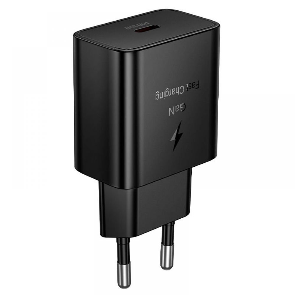 Kucni punjac Hoco USB-C (Type C) QC PD 25W N76 crni