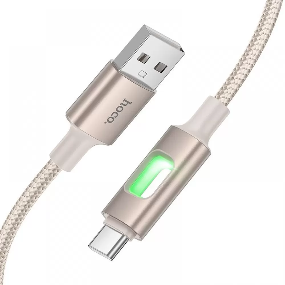 Ravni kabl USB-C (Type C) na USB-C (Type C) / Lightning 2u1 Hoco 3A 60W 1 m X125 crni