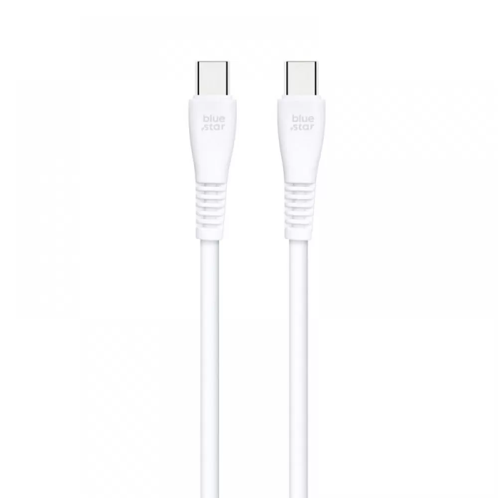 Kabl USB-C (Type C) na USB-C (Type C) Blue Star 3A 60W QC4.0 1 m PJ-DQ1-C beli