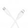 Silikonski kabl USB-C (Type C) na Lightning Hoco 27W 1 m X124 beli