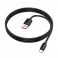 Kabl USB-A na USB-C (Type C) Hoco PD 5A 100W 1 m X115 crni