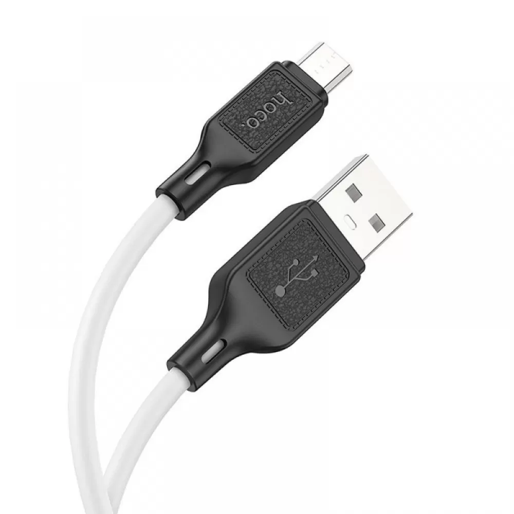 Kabl USB-A na Micro USB Hoco 2,4A 1 m X90 beli