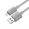 Kabl USB-A na Micro USB Hoco 2,4A 1 m X107 sivi