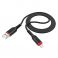 Kabl USB-A na Lightning Hoco 2,4A 3 m X59 crni