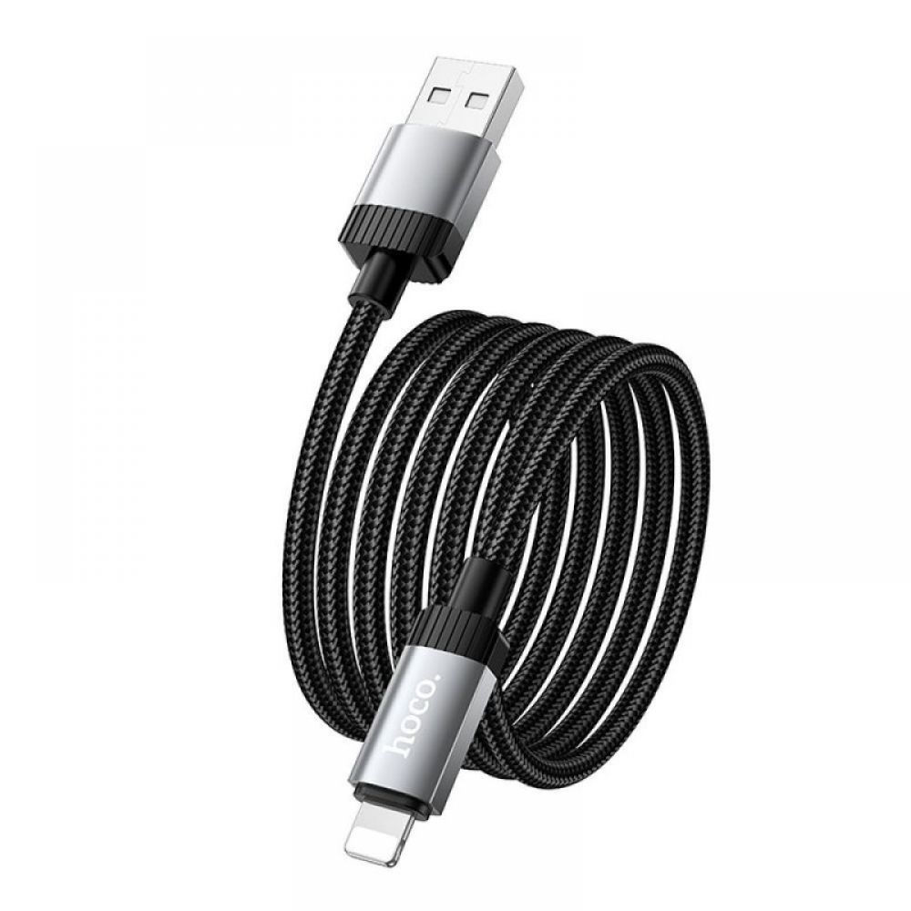 Kabl USB-A na Lightning Hoco 2,4A 1 m X117 crni