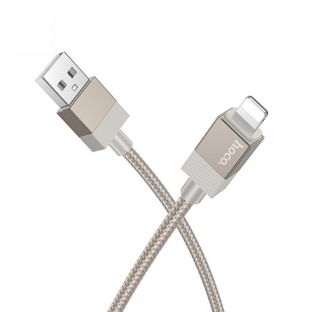 Kabl USB-A na Lightning Hoco 2,4A 1 m X110 zlatni