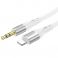 AUX kabl 3,5 mm na Lightning Hoco 1 m UPA22 beli