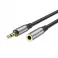 AUX kabl 3,5 mm na 3,5 mm Hoco 2 m UPA20 crni