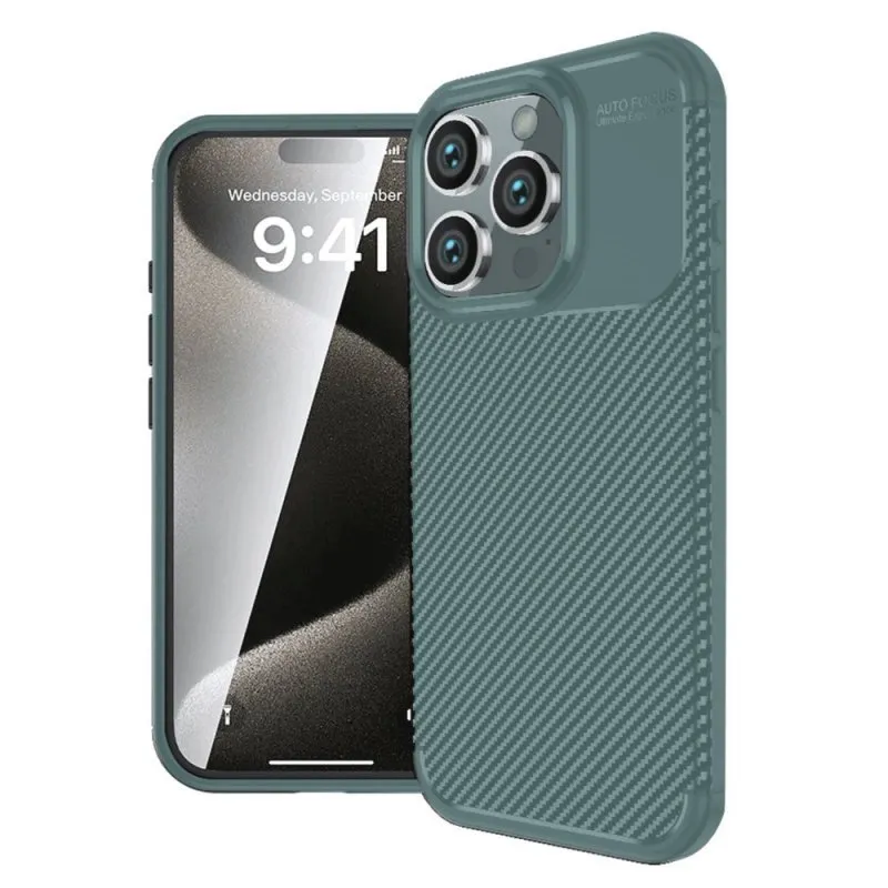 Futrola AUTO FOCUS LINE za Samsung Galaxy A07 maslinasto zelena