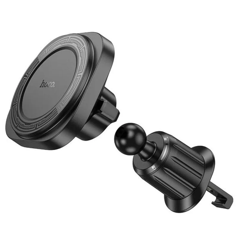 Magnetni auto drzac za telefon kompatibilan sa MagSafe tehnologijom Hoco za ventilaciju H28 crni