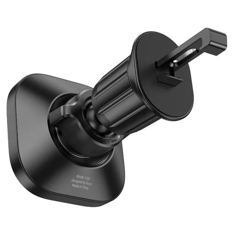 Magnetni auto drzac za telefon kompatibilan sa MagSafe tehnologijom Hoco za ventilaciju H28 crni