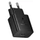 Kucni punjac Hoco USB-C (Type C) QC PD 25W N76 crni