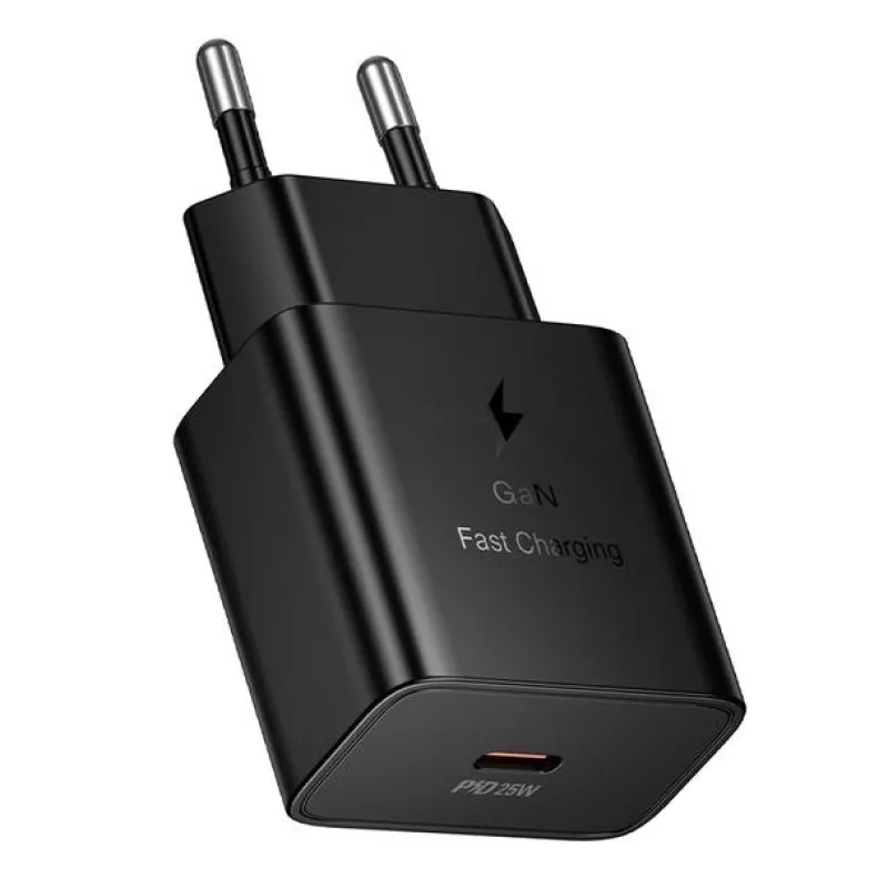 Kucni punjac Hoco USB-C (Type C) QC PD 25W N76 crni