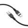 Silikonski kabl USB-C (Type C) na USB-C (Type C) Hoco 3A 60W 3 m X109 crni