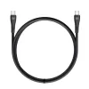 Kabl USB-C (Type C) na USB-C (Type C) Blue Star 3A 60W QC4.0 1 m PJ-DQ1-C crni