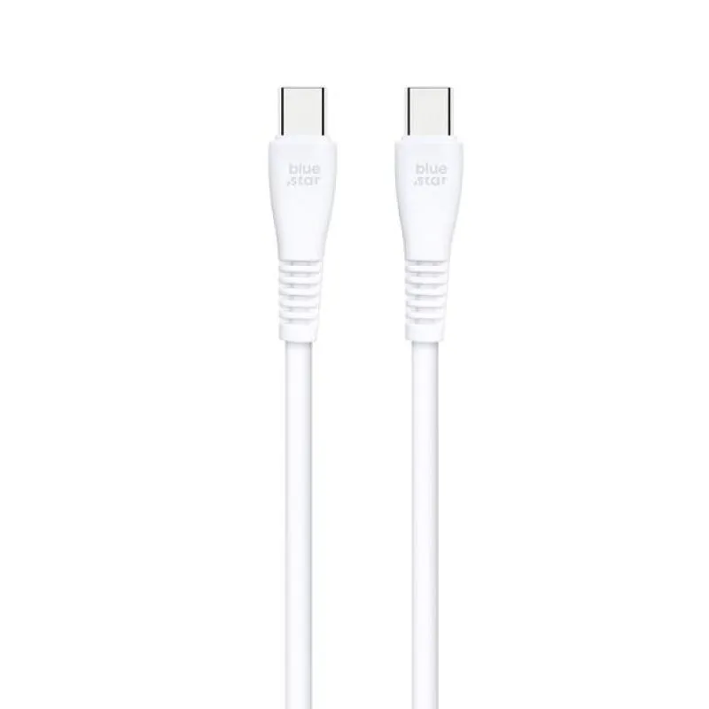 Kabl USB-C (Type C) na USB-C (Type C) Blue Star 3A 60W QC4.0 1 m PJ-DQ1-C beli