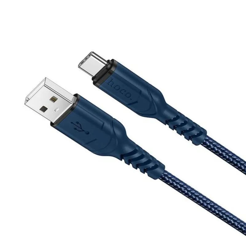 Kabl USB-A na USB-C (Type C) Hoco QC 3A 1 m X59 plavi