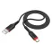 Kabl USB-A na USB-C (Type C) Hoco QC 3A 1 m X59 crni
