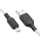 Kabl USB-A na Micro USB Hoco 2,4A 1 m X90 beli