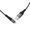 Kabl USB-A na Micro USB Hoco 2,4A 1 m X38 crni