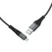 Kabl USB-A na Micro USB Hoco 2,4A 1 m X38 crni