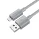 Kabl USB-A na Micro USB Hoco 2,4A 1 m X107 sivi