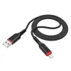 Kabl USB-A na Lightning Hoco 2,4A 3 m X59 crni