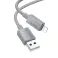 Kabl USB-A na Lightning Hoco 2,4A 1 m X107 sivi