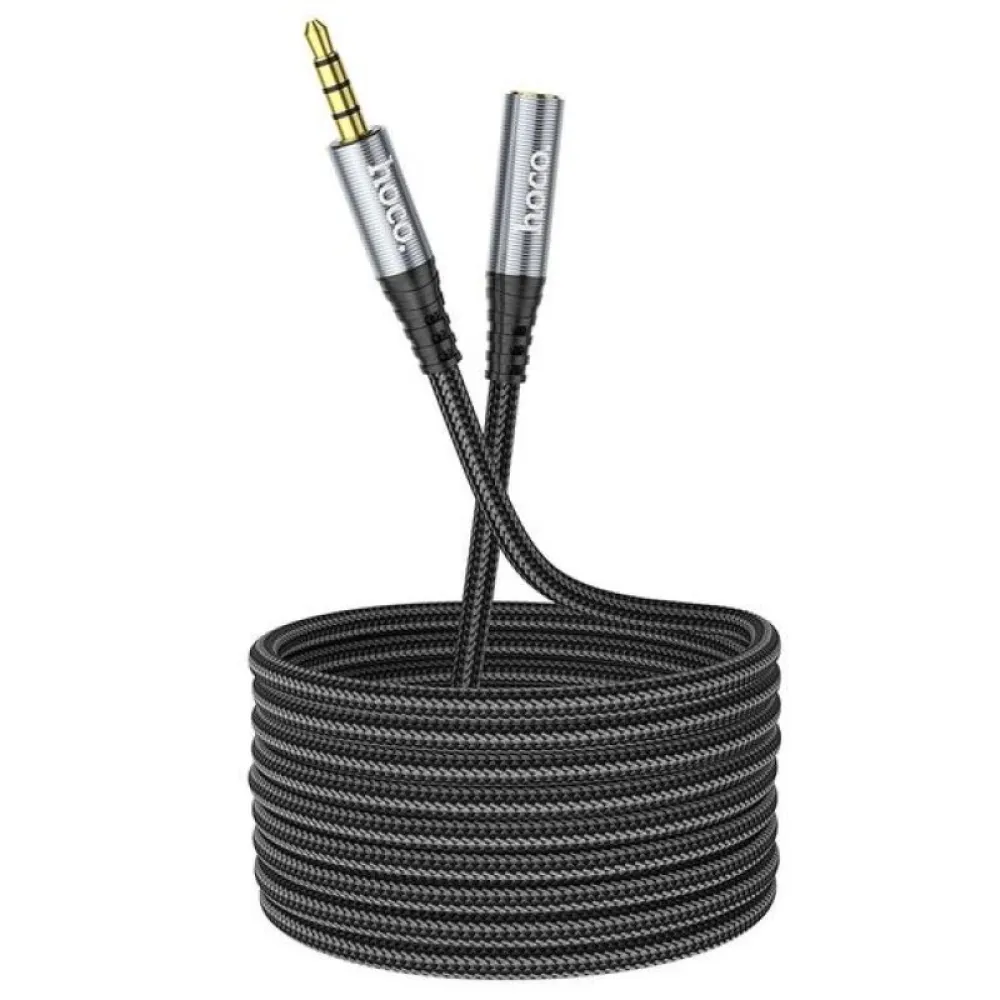 AUX kabl 3,5 mm na 3,5 mm Hoco 2 m UPA20 crni