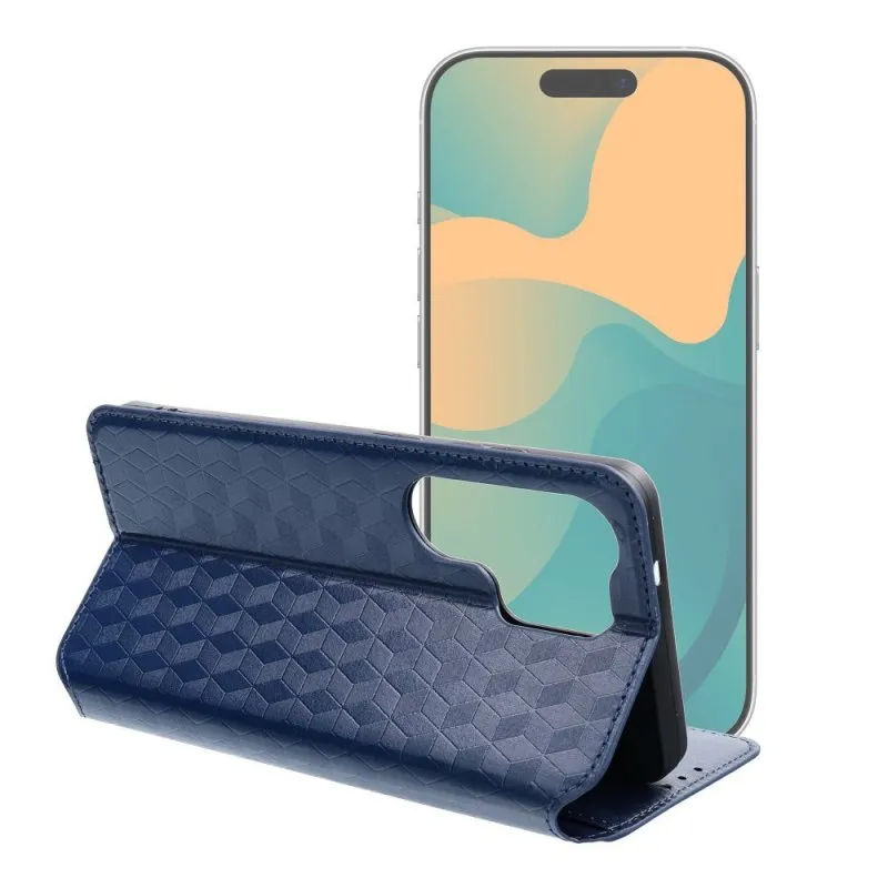 Futrola Flip CUBIC BOOK za Xiaomi Redmi Note 15 PRO Plus 5G plava