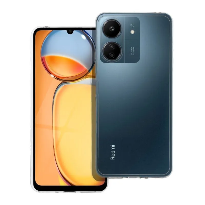 Futrola CLEAR CASE 2 mm za Xiaomi Redmi 13C / Poco C65 (zastita kamere) providna