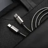 USB C na USB C kabl Forcell F-Energy QC4.0 PD 5A 100W E-Mark Metal 2 m C239 srebrni