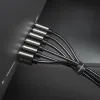USB C na USB C kabl Forcell F-Energy QC4.0 PD 5A 100W E-Mark Metal 2 m C239 srebrni