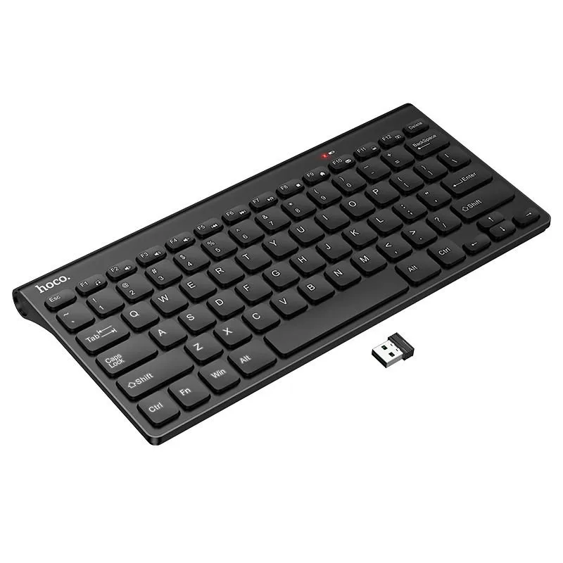 Bežicna tastatura 2.4G QWERT Hoco GM70 crna