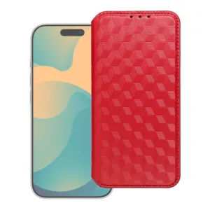 Futrola Flip CUBIC BOOK za Xiaomi Redmi Note 15 PRO 4G crvena