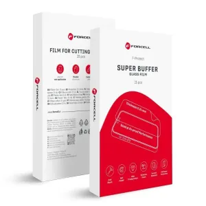 Hidrogel folija FORCELL F-PROTECT za secenje za ploter Super Buffer (Anti-Shock, Auto Repair) 0.24 mm 196 x 125 mm  1 kom providna