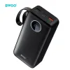BWOO Powerbank 22,5W 30000 mAh sa LCD ekranom crni