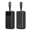 BWOO Powerbank 65W 30000 mAh 2x USB-A, 1x USB-C sa LCD ekranom crni