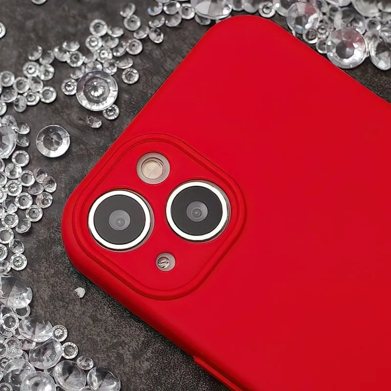 Futrola SILICONE CASE za Motorola Edge 70 Fusion crvena