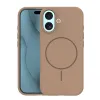 Futrola SILICONE THIN MAG za iPhone 17 / iPhone 18 (6.3) braon