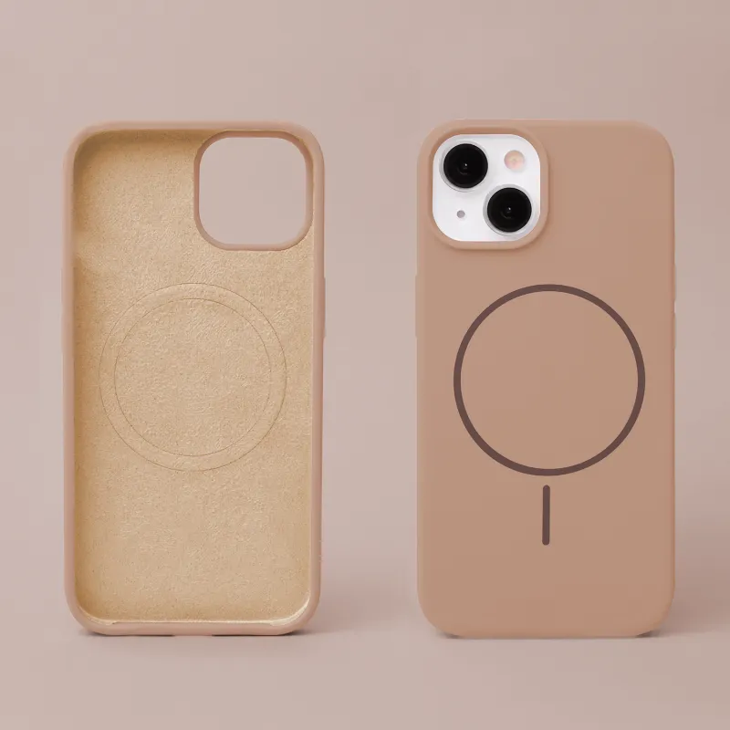 Futrola SILICONE THIN MAG za iPhone 17 / iPhone 18 (6.3) braon