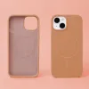 Futrola SILICONE THIN MAG za iPhone 17 / iPhone 18 (6.3) karamel