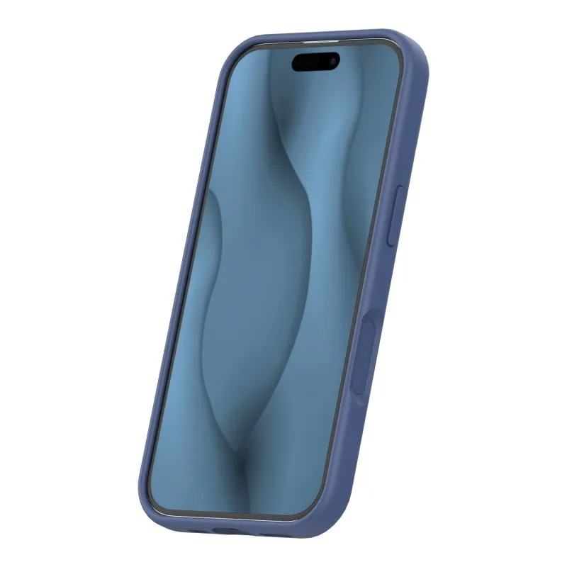 Futrola SILICONE THIN MAG za iPhone 17 / 18 (6.3) tamnoplava